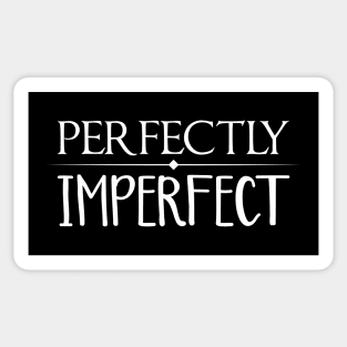 Perfectly Imperfect typography Sticker